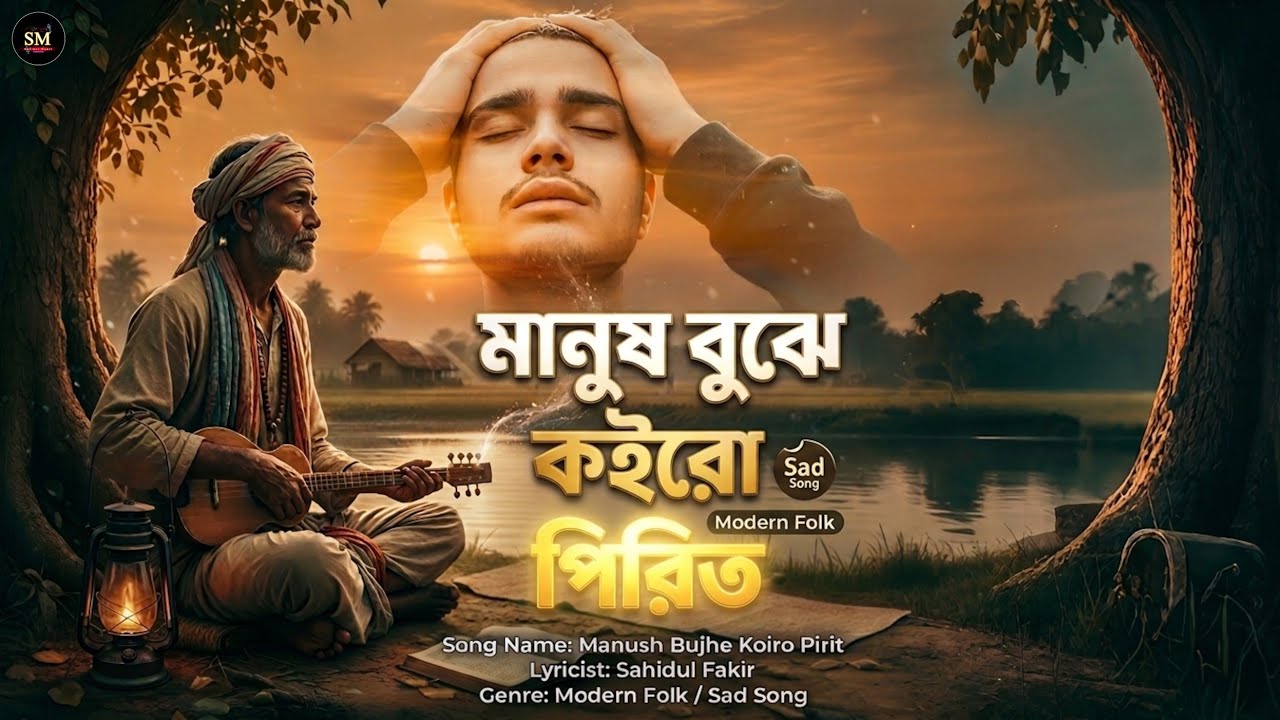 মানুষ বুঝে কইরো পিরিত | Manush Bujhe Koiro Pirit | ছাহিদুল ফকিরের | বুকফাটা কষ্টের গান 2025