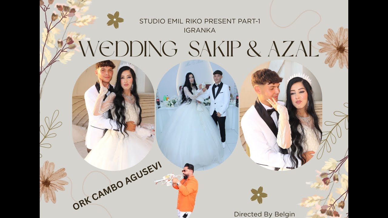 Svadba Veles Sakip & Azal Ork Cambo Agusevi Igranka Part 1 II Studio Emil Riko Part-1 II