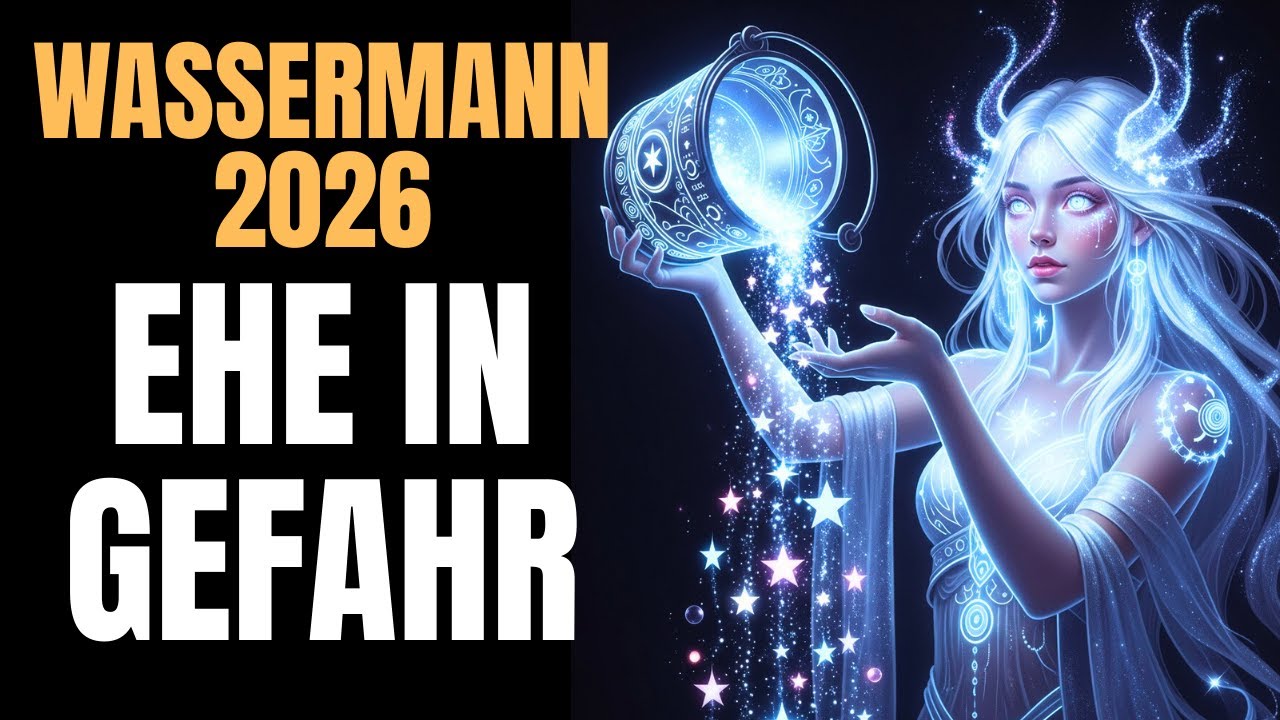 Wassermann 2026 – Die eisige Kälte, die deine Ehe jetzt zerstört