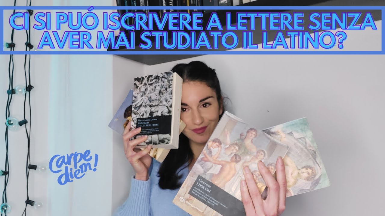 POSSO ISCRIVERMI A LETTERE MODERNE SENZA AVER MAI STUDIATO IL LATINO?📚 Parliamone!