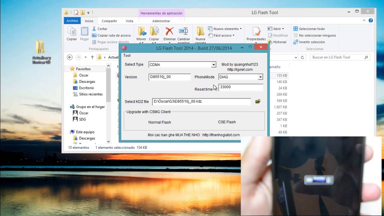 Cómo rootear LG G3 y Actualizar Firmware manualmente - Tutorial Español
