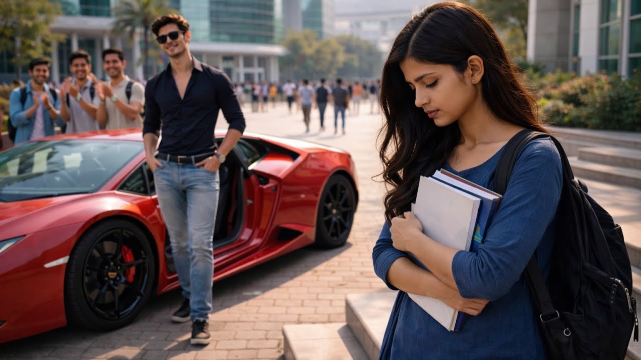 एक बहुत बड़े कॉलेज में मिडिल क्लास लड़की पढ़ती थी। फ़िर बाद में जो हुआ?? इंसानियत रो परी😭😭❤️