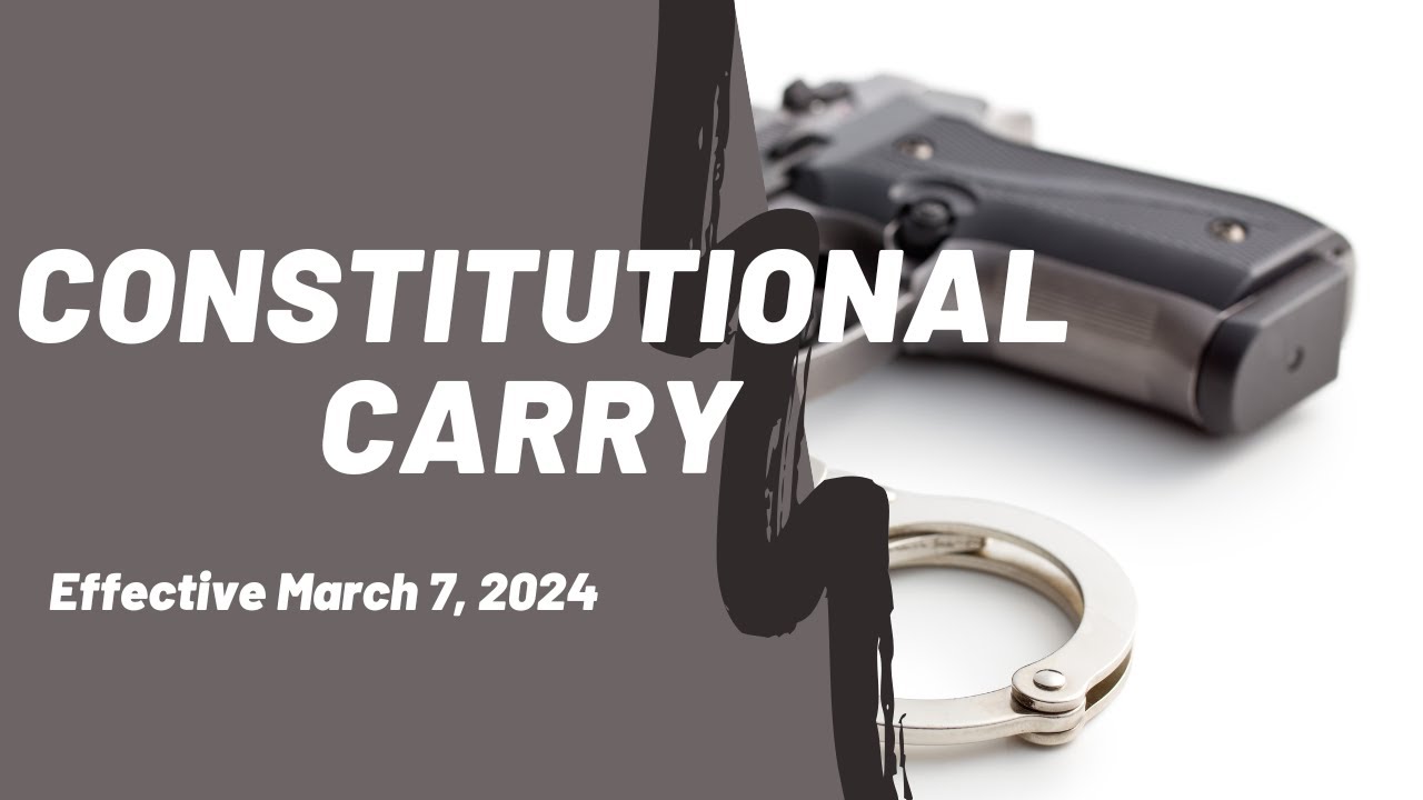 Constitutional Carry in South Carolina | Charleston, SC Criminal Defense Attorney