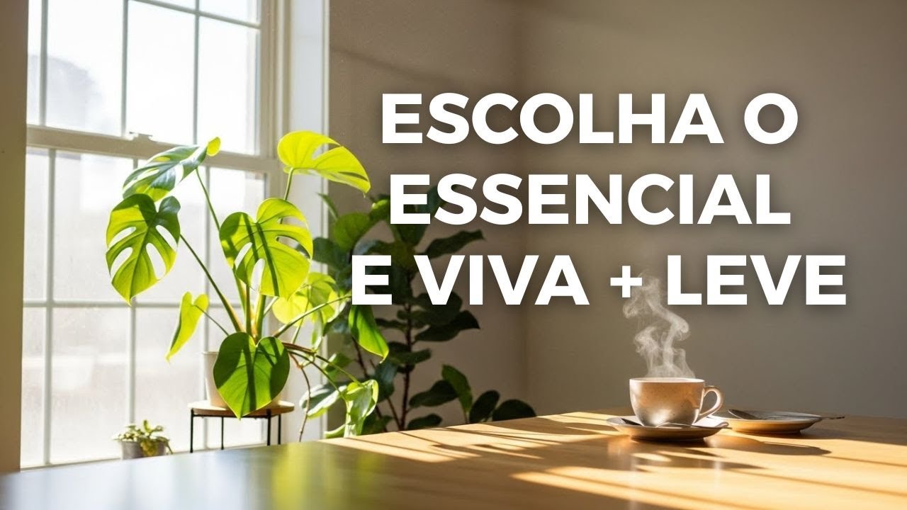 5 pequenas ESCOLHAS para ter uma VIDA mais LEVE