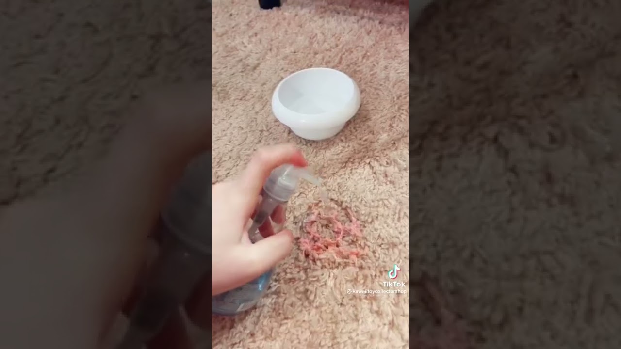 How To Get Slime Off Carpet!! #slime #shorts
