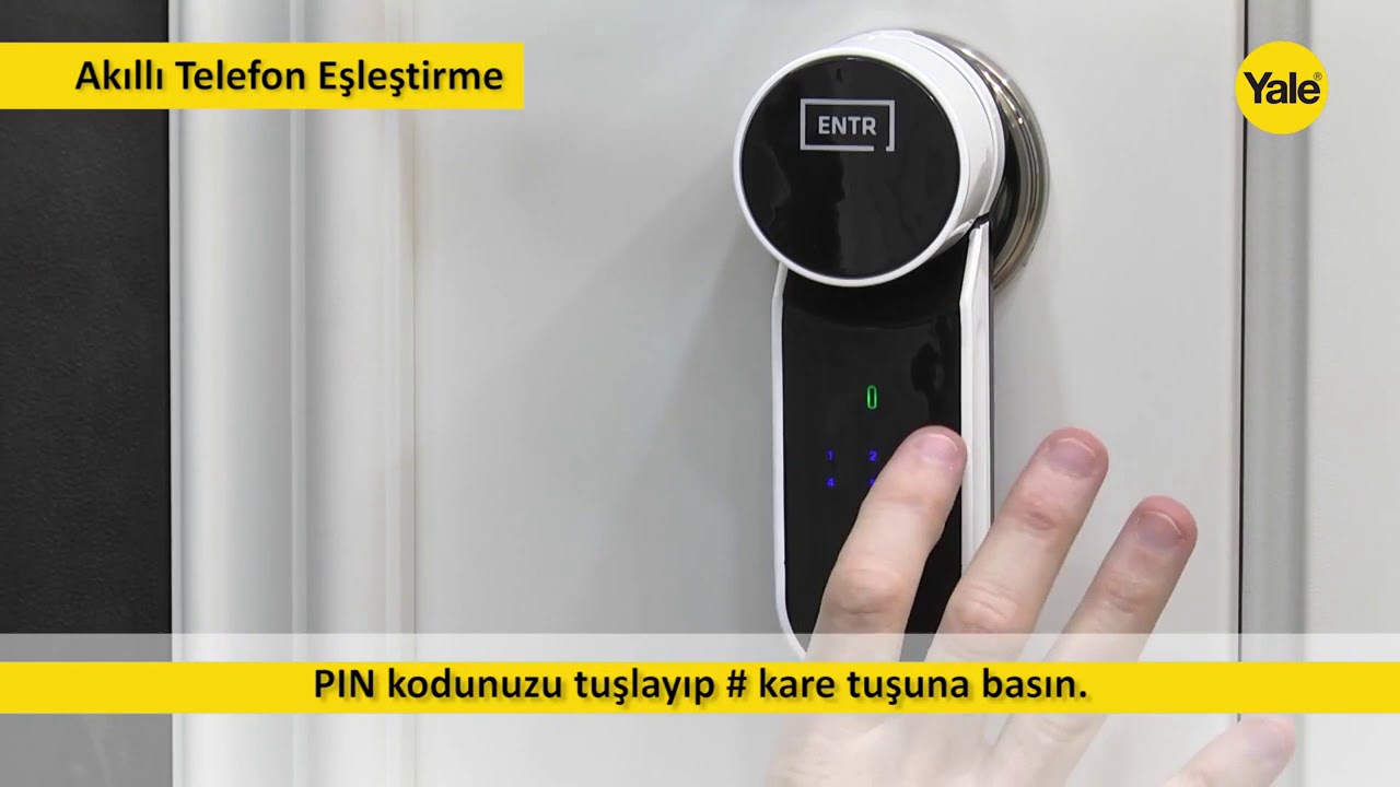 Yale Motorlu Silindir ENTR Kurulum ve Kullanım Videosu