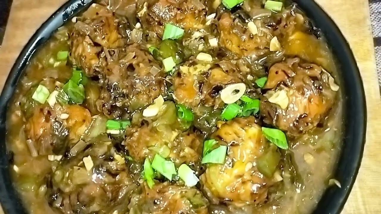 वेज मंचूरियन ग्रेवी बनाने की रेसिपी |Vegetable Wet Gravy Manchurian recipe #Cooking #video #share 
