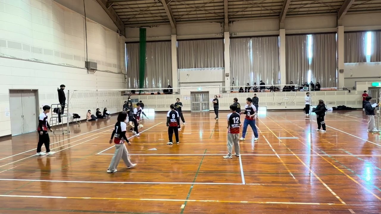 2/1 予選1試合目　VS   WING S（1セット目）