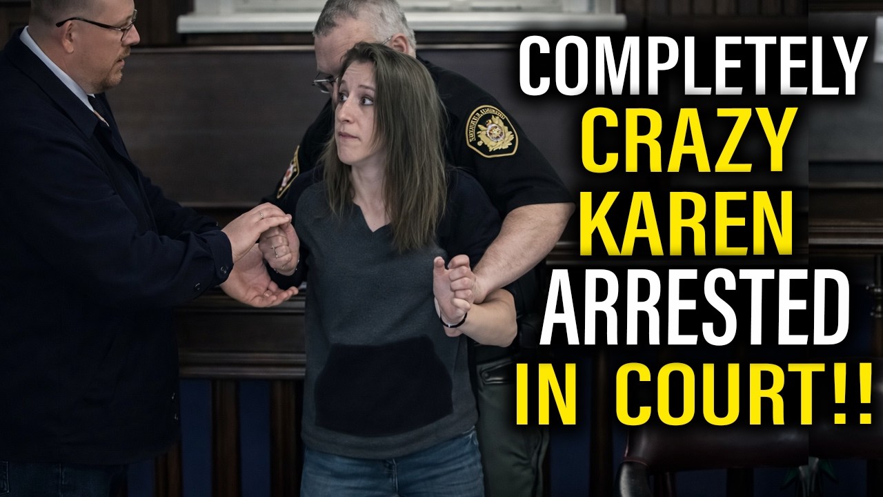 Sovereign Citizen Karen Interrupts Court — Judge Sends Her Straight to Jail!!