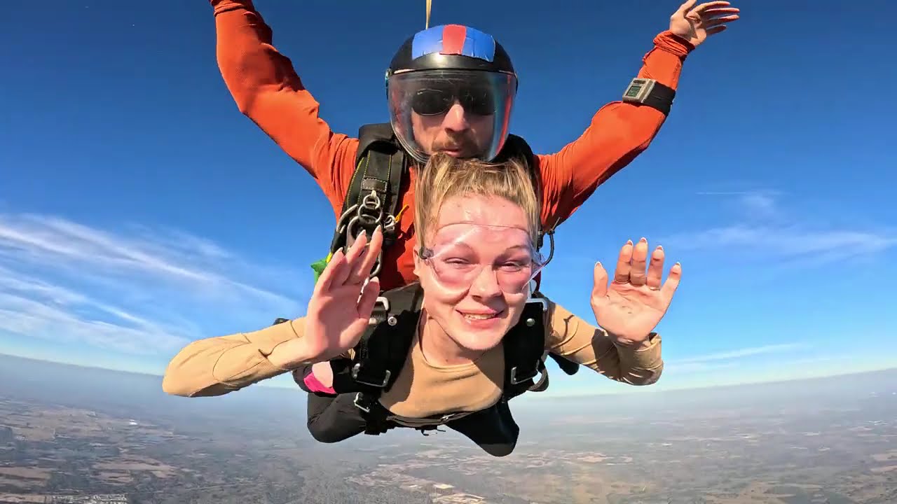 Tandem Skydive video with Adam at Skydive City