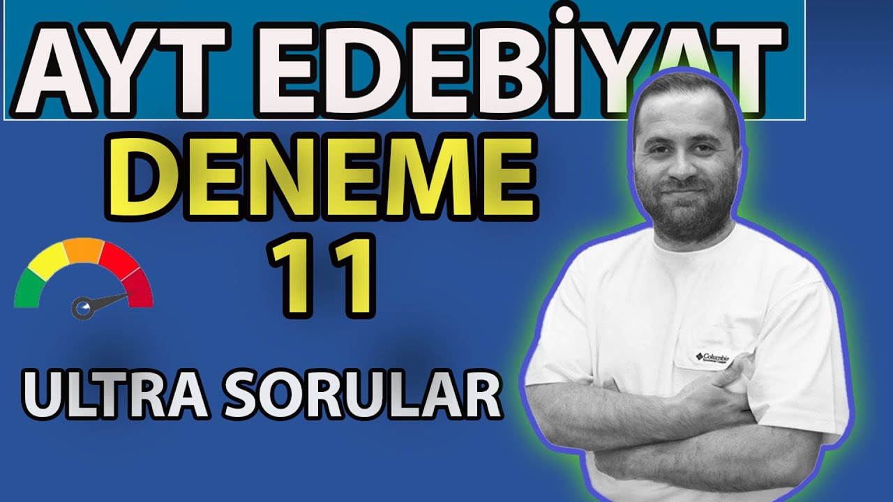 En Zor AYT Edebiyat Sorularını Çözdüm Şaşırmaya Hazır Mısın? 📌PDF