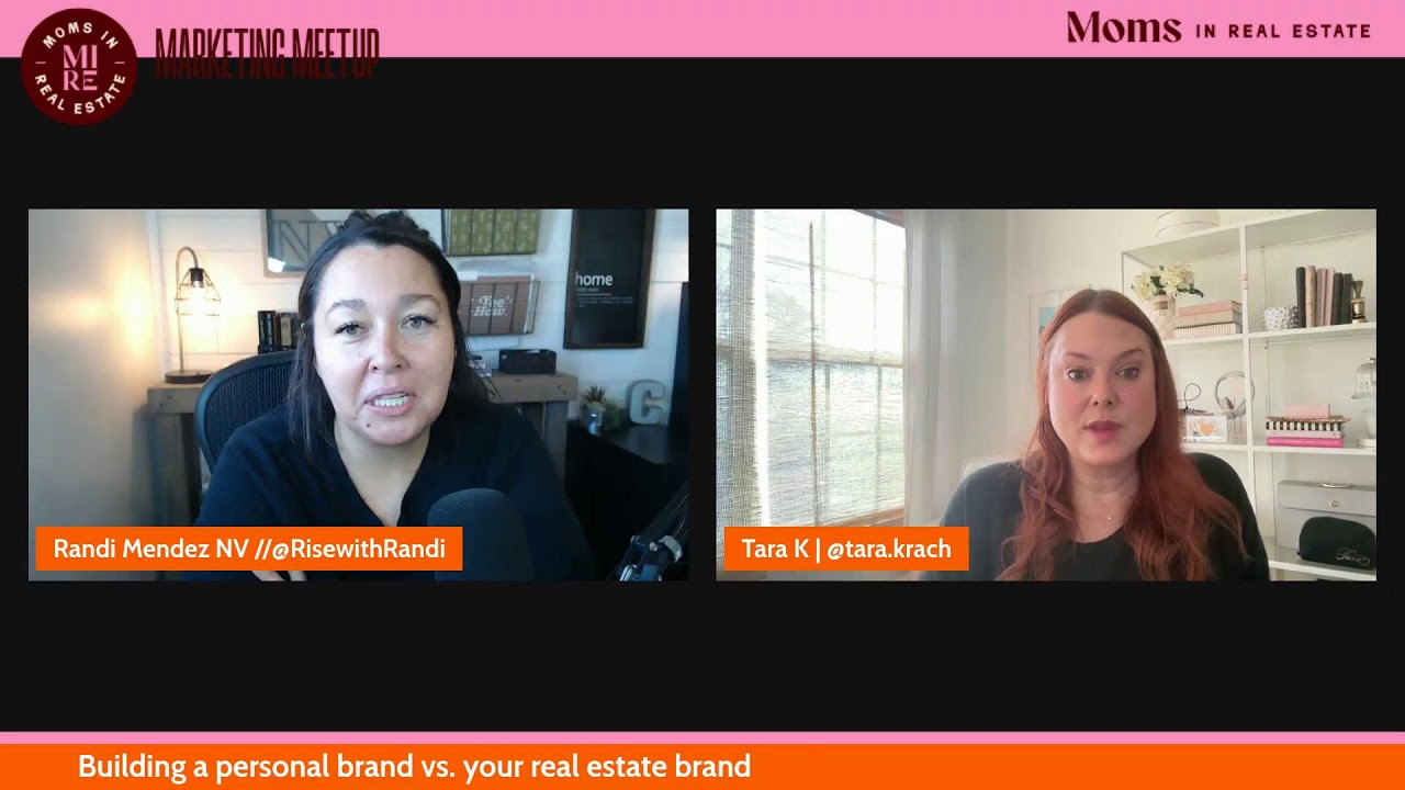 Monthly Marketing Meetup - Building a personal brand vs. your real estate brand