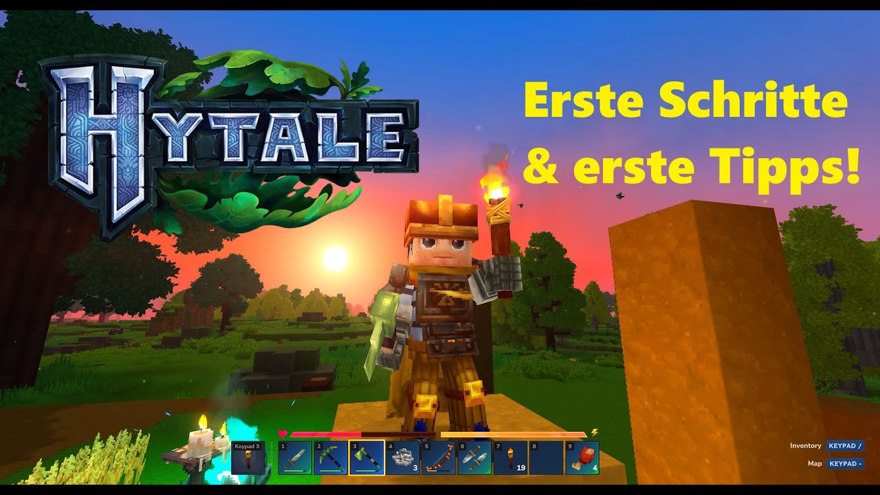 Hytale - Erste Schritte & erste Tipps!