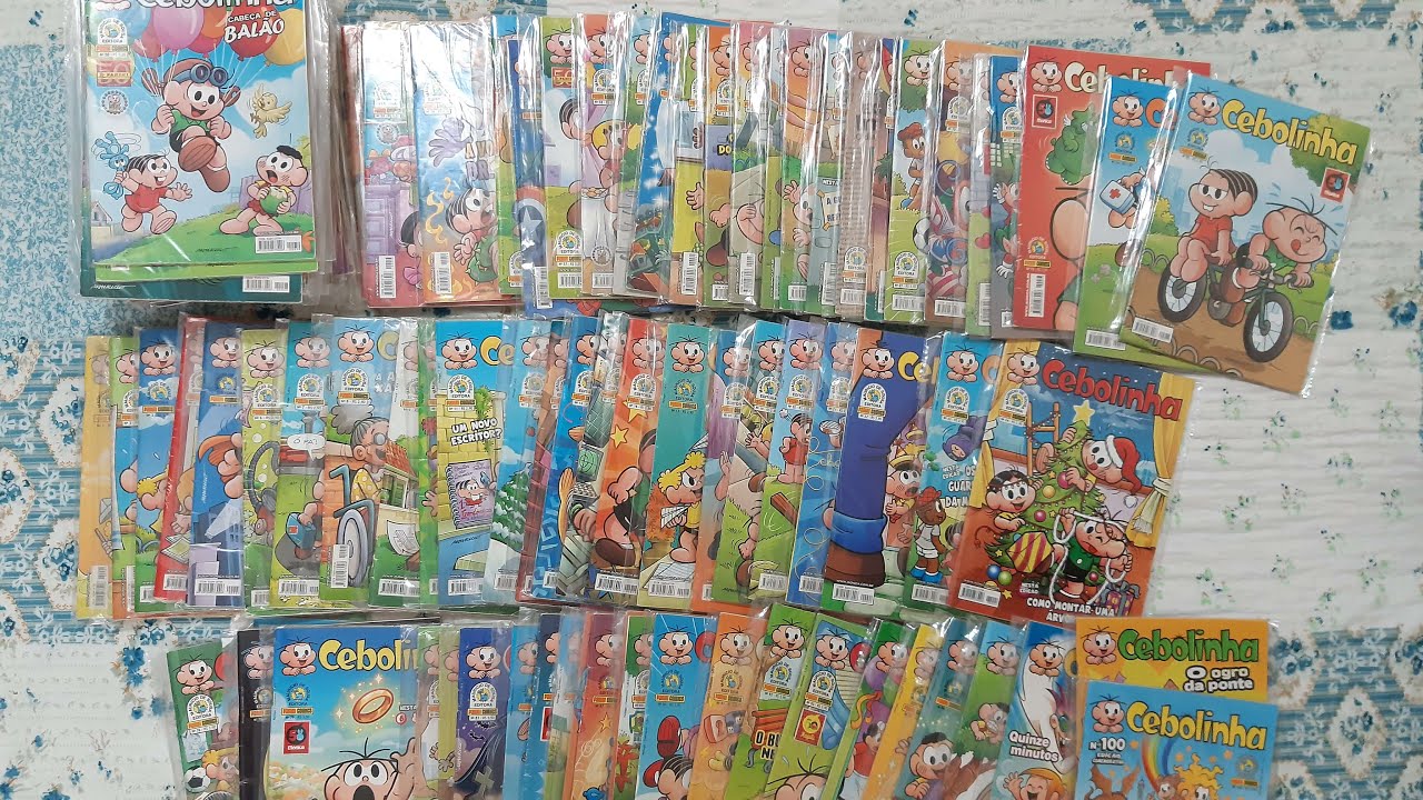 Todos os Gibis do Cebolinha - Editora Panini 1ª Série - (Minha Coleção Completa #2)