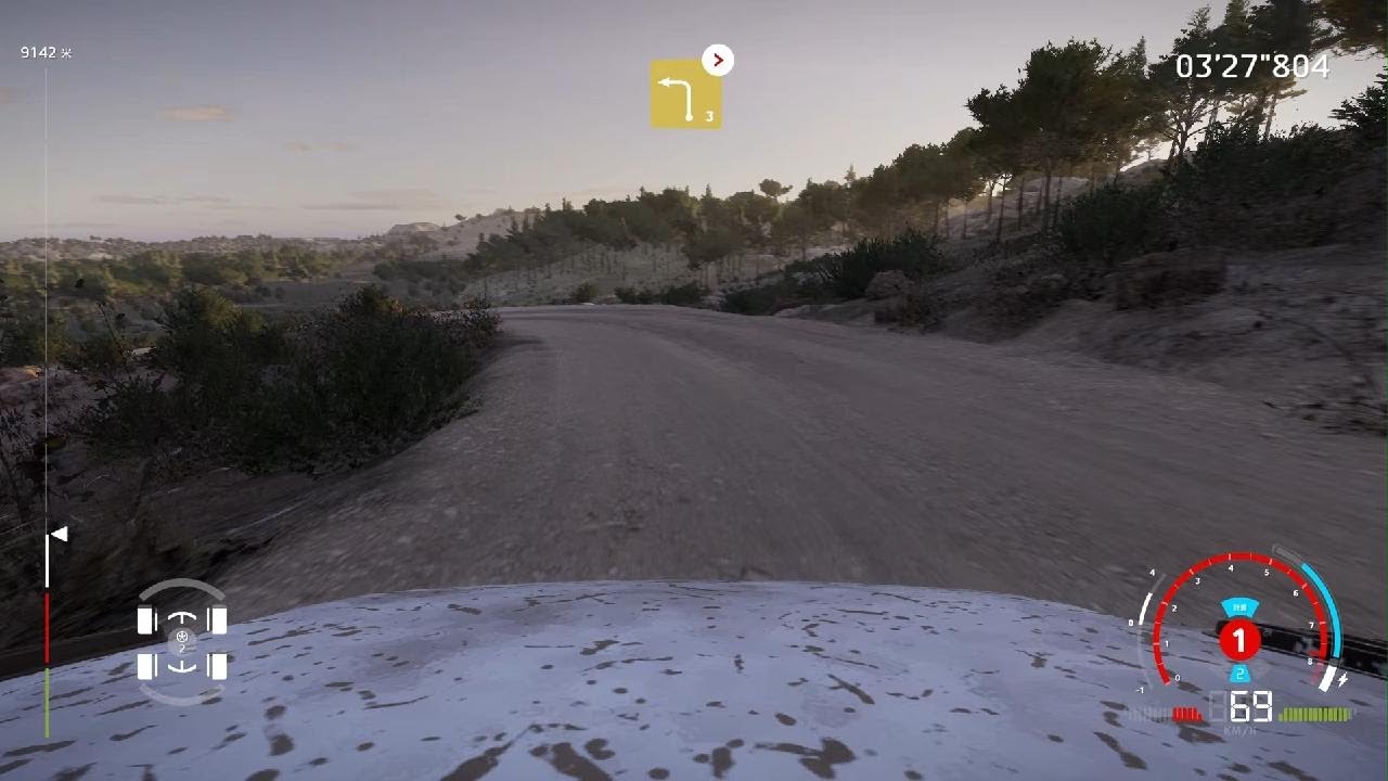 T598 WRC Generations –好玩刺激的賽道路線😸訓練反應力的模擬賽車真好玩還會下大雨😺🏆