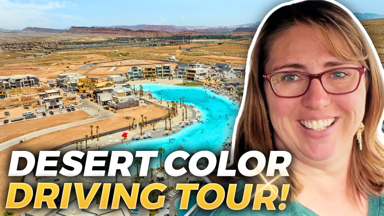 DESERT COLOR Driving Tour: Newest Community In St George UT UNVEILED! | Relocating To St George UT