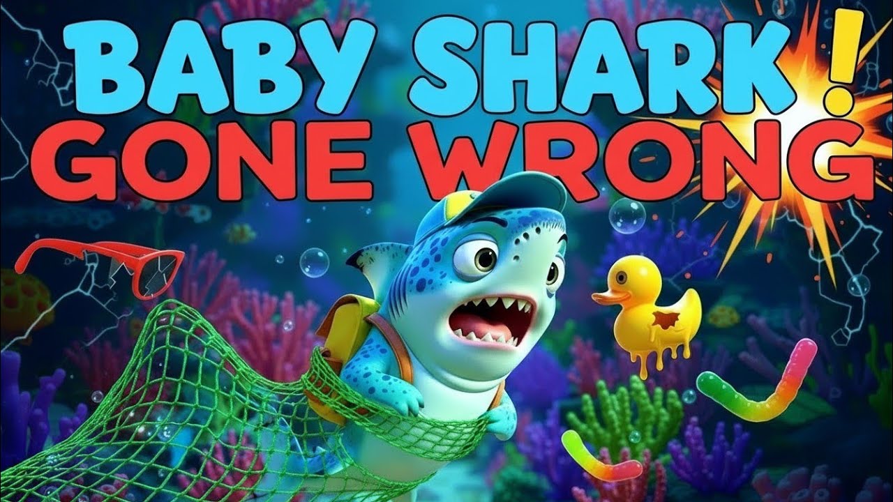 Baby Shark Gone Wrong 🦈😂 | Funny Twisted Cartoon Parody | Family Comedy Animation