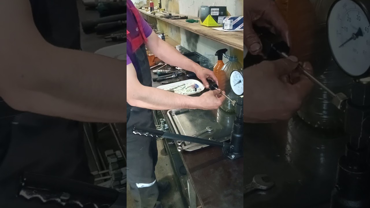 на каком давлении  и как должны распылять двуступенчатые форсунки.