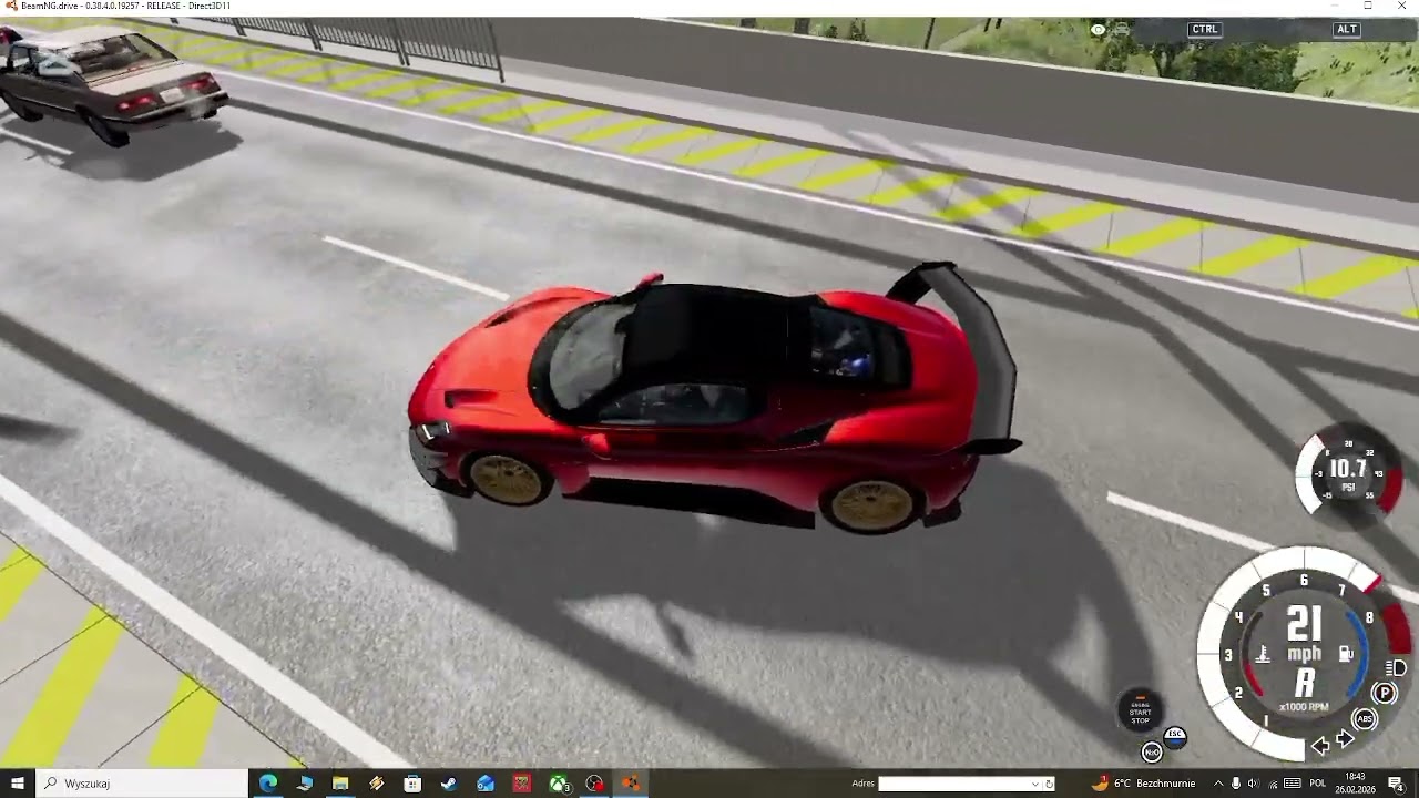 🔥Nagrywam pierwszy raz grę BeamNG drive!🔥