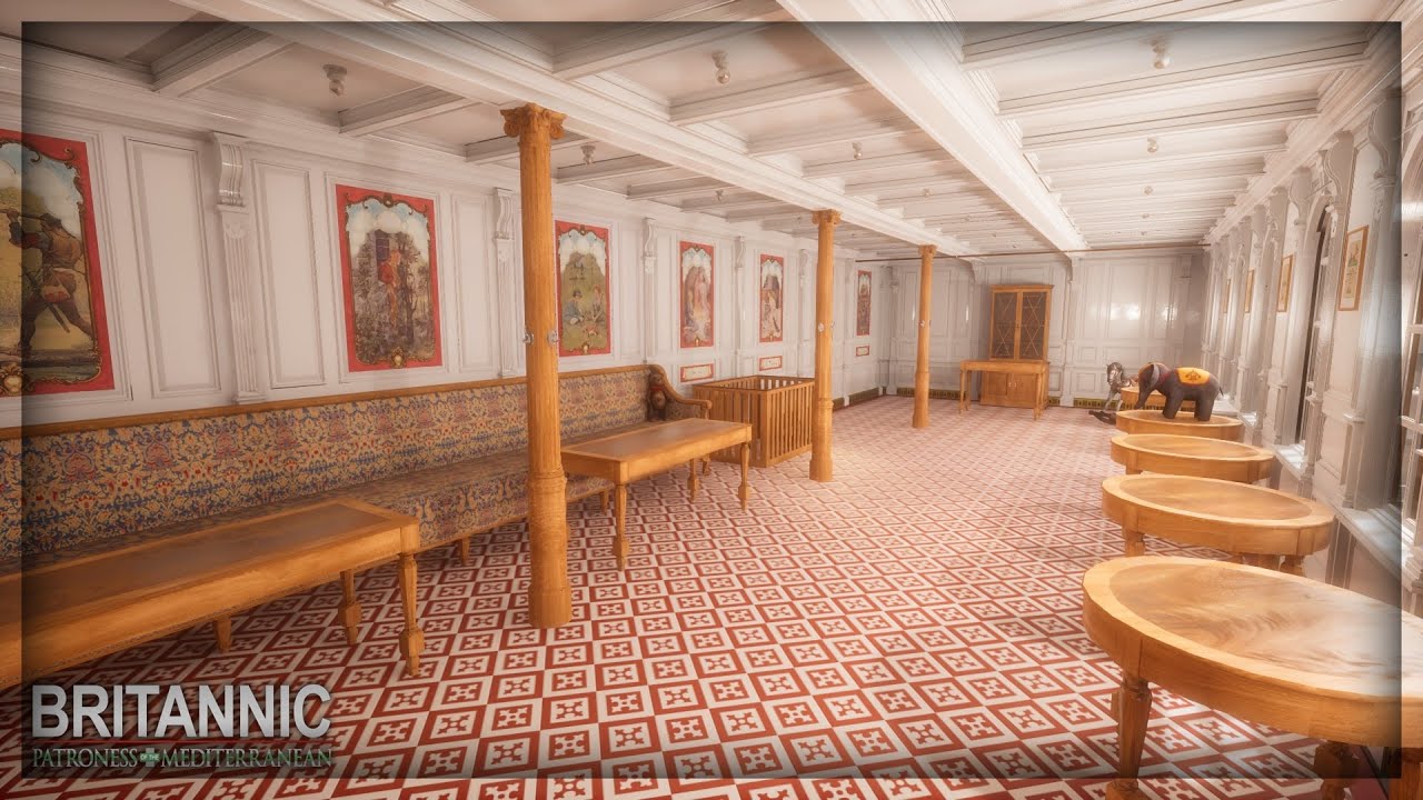 ► VISITE DU RMS BRITANNIC - BRITANNIC: PATRONESS OF THE MEDITERRANEAN