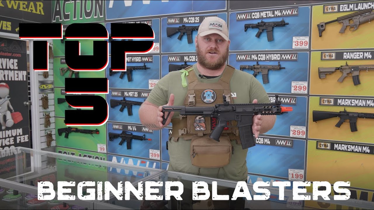 Top 5 Blasters For Beginners | M4A1 Tips and Tricks
