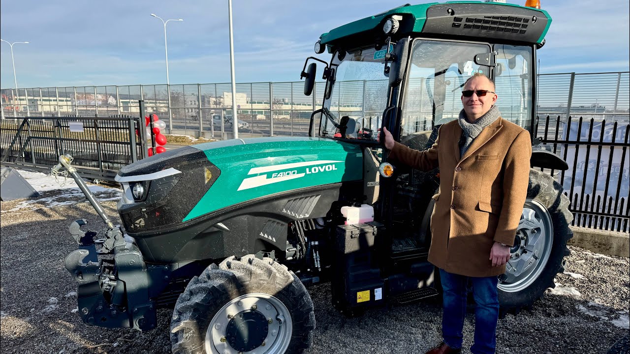PREMIERA ciągnika sadowniczego LOVOL F4100! ZASKAKUJĄCY MODEL!