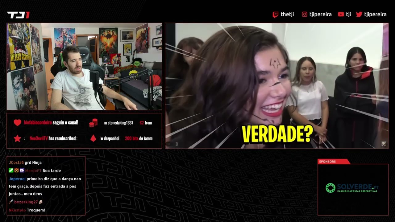 TJI REAGE A CANTADAS ENFADONHAS "ELA BEIJOU OUTRO E O FICANTE NÃO GOSTOU"