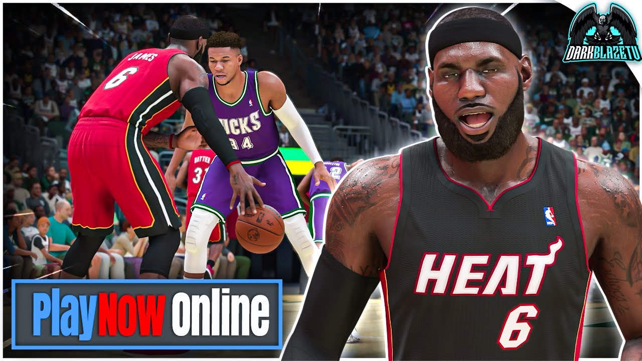 Historic Lebron James Vs Giannis - NBA 2K24 Play Now Online