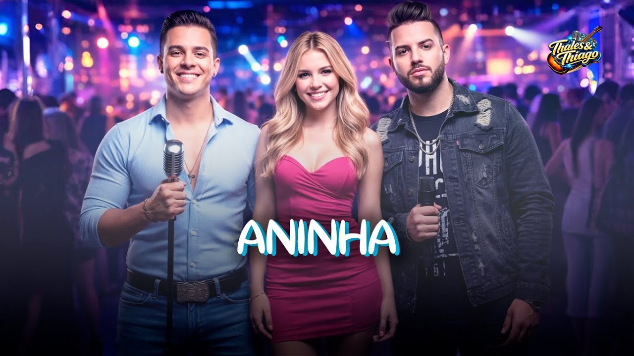 Aninha | Música Sertaneja Animada | Letra Oficial | Hit Romântico #ThaleseThiago