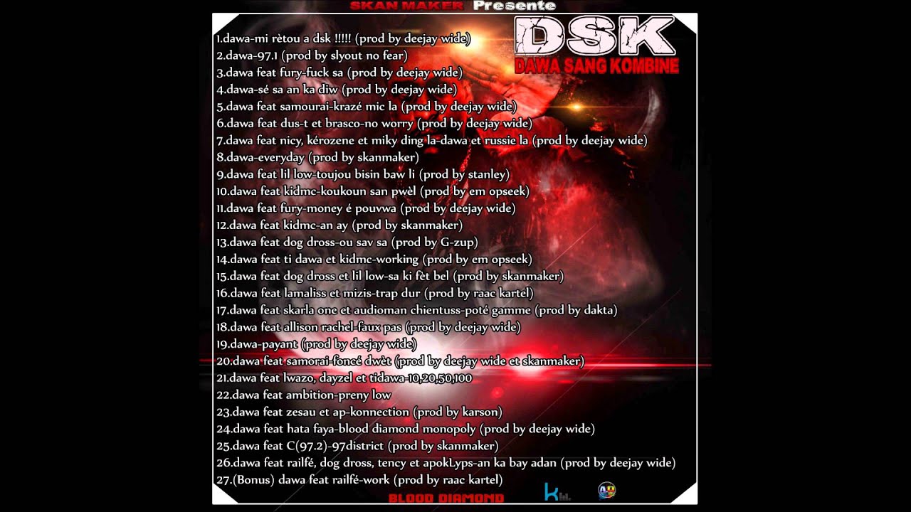 Dawa Ft Dus T  No Worry (DSK MiXTAPE)