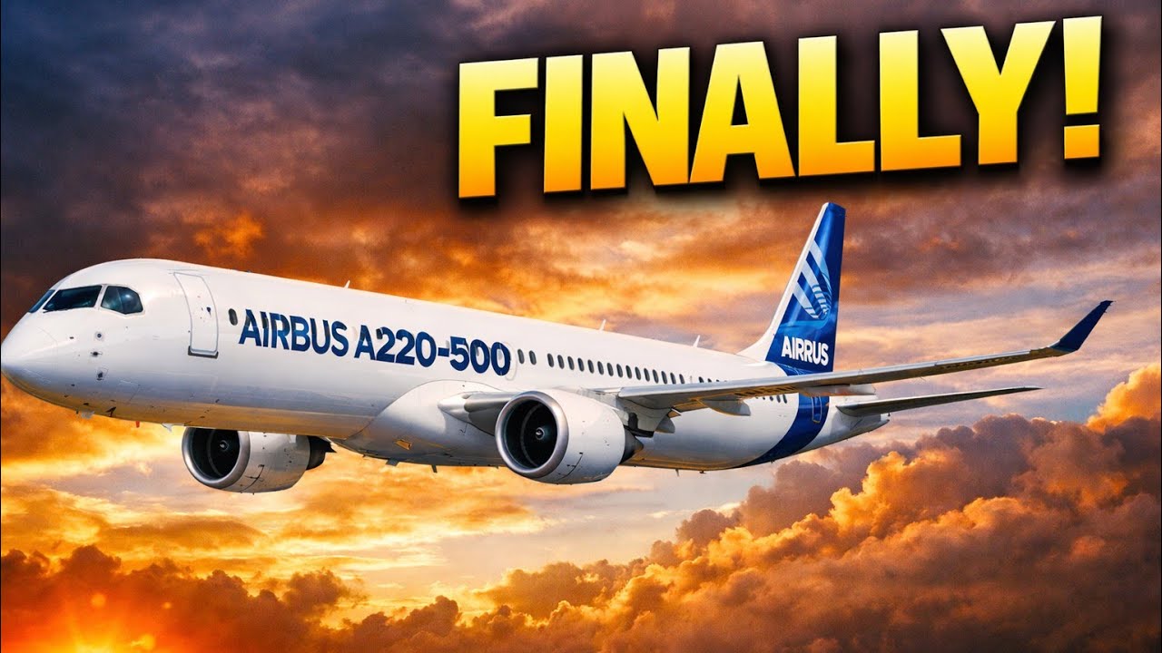 Airbus A220-500 Is Finally Coming — And It Could Change Airlines Forever