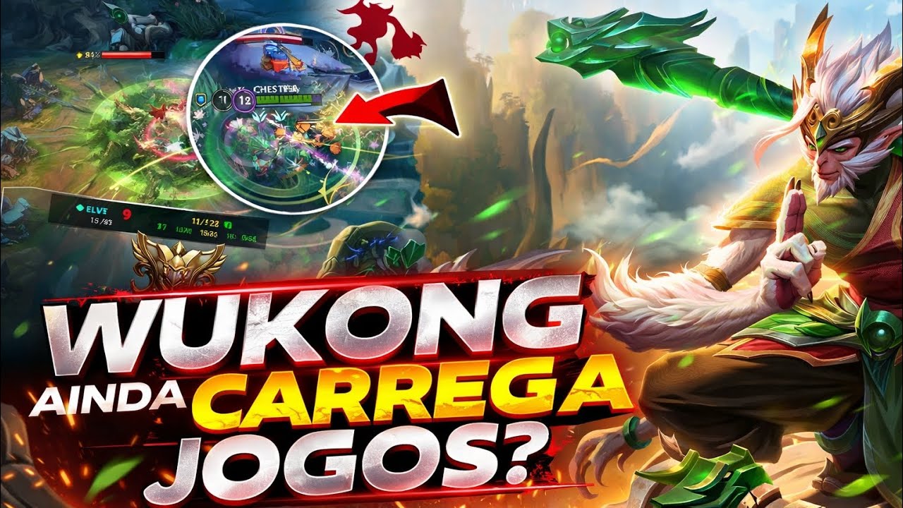 WUKONG CARREGA NO HIGH ELO? - LoL Wild Rift