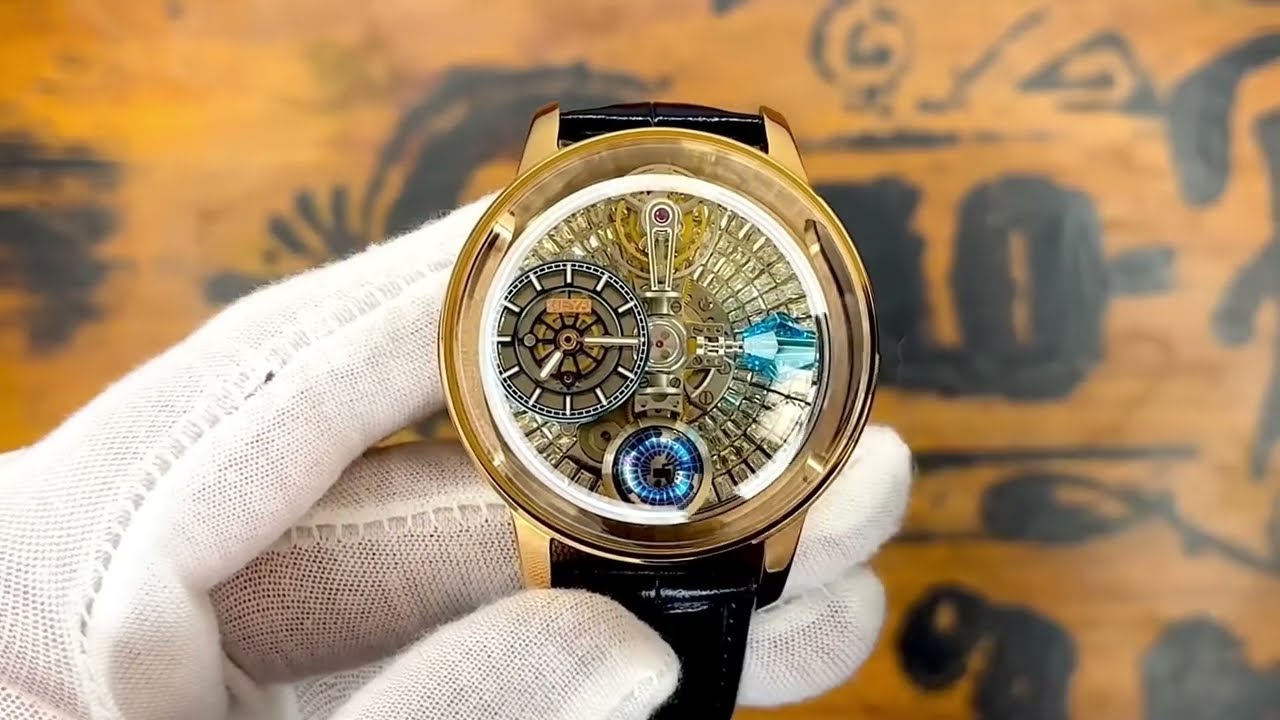 Geya Planetary Flywheel Mechanical Watch II G78201#geya #watch #geyawatch #mechanical #planetary