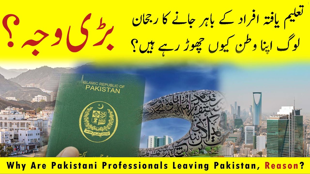 Why Are Pakistani Professionals Leaving Pakistan, What's the Reason?