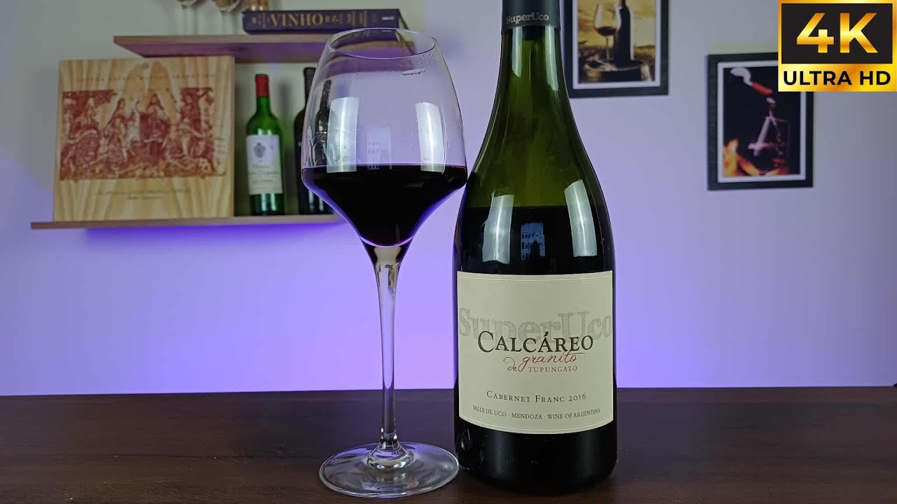 #0726 - Vinho SuperUco Calcáreo Granito de Tupungato Cabernet Franc 2016 #vinho #vino #wine