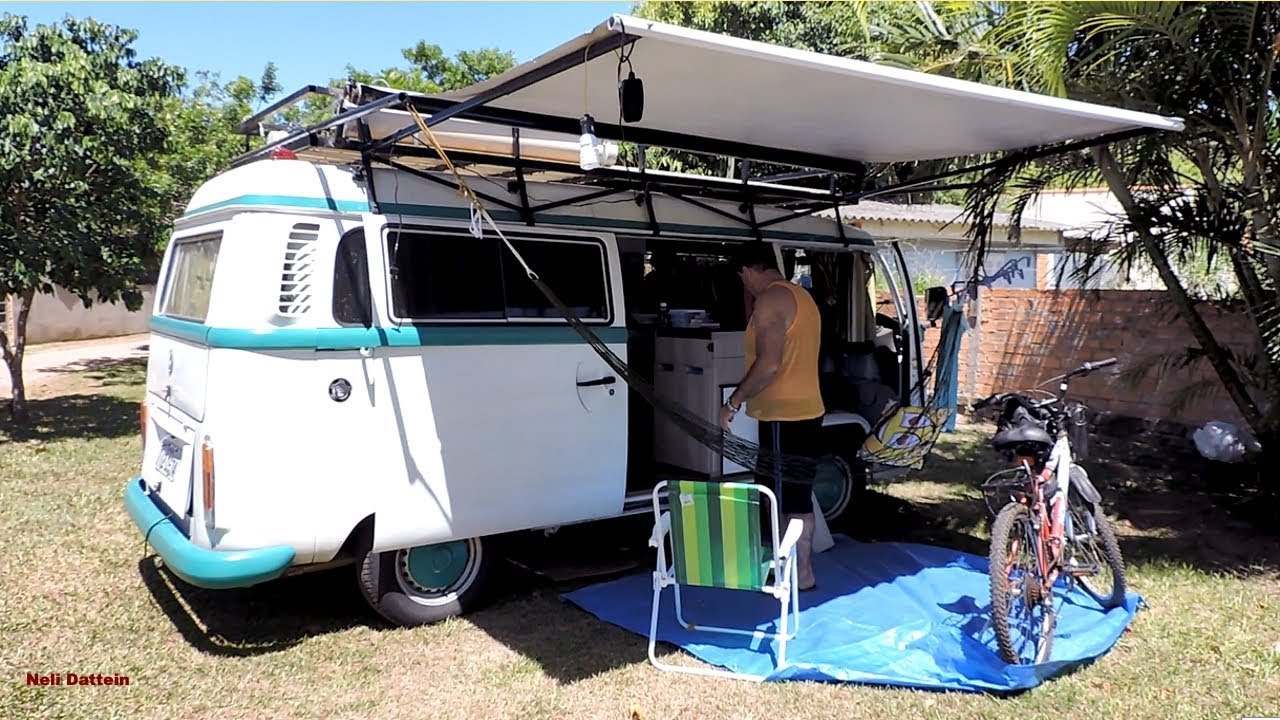 VW Kombi, 1999, Casa Com Montagem Artesanal, 2018, Custo Total  Em Torno De R$21.000,00.