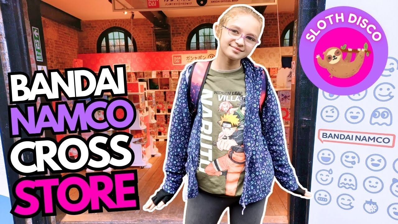 Мы посетили магазин Bandai Namco Cross в Камдене, Лондон, и приобрели множество сокровищ!