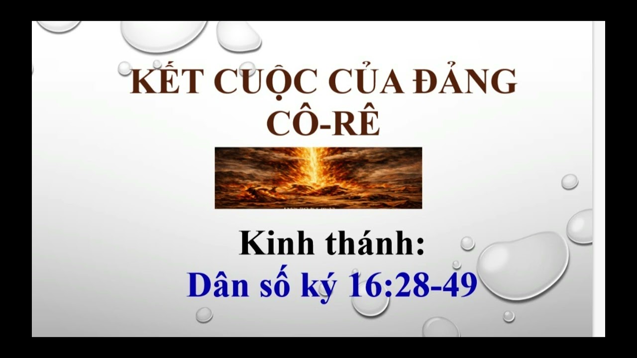Kết Cuộc Của Đàng Cô rê