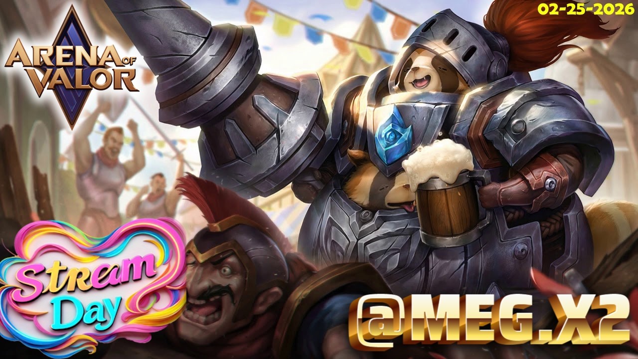 LIVESTREAM - ONLY SUPPORTS! Expanding my knowledge of heroes. - Arena of Valor (AOV NA)