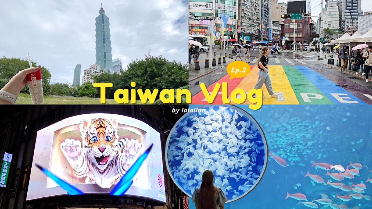 🇹🇼Taiwan Vlog EP.2✨ | วัดหลงซาน, Bopiliao, เจียงไคเช็ค, Xpark 🏛️🚆✈️