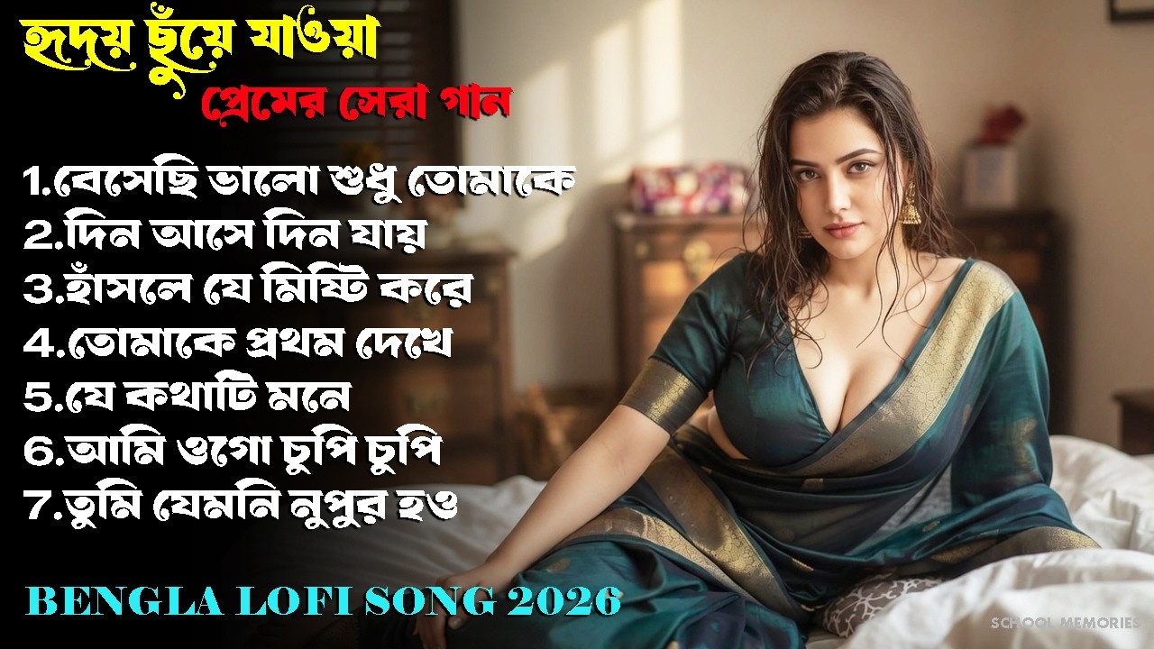 Bengali Lofi Mix 2026 💕 Romantic Bangla Songs | Slowed Reverb Jukebox | Midnight Chill Vibes