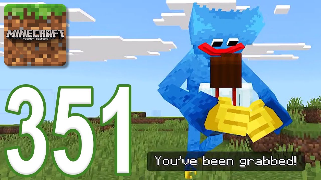 Minecraft: PE - Gameplay Walkthrough Part 351 - Huggy & Friends Addon (iOS, Android)