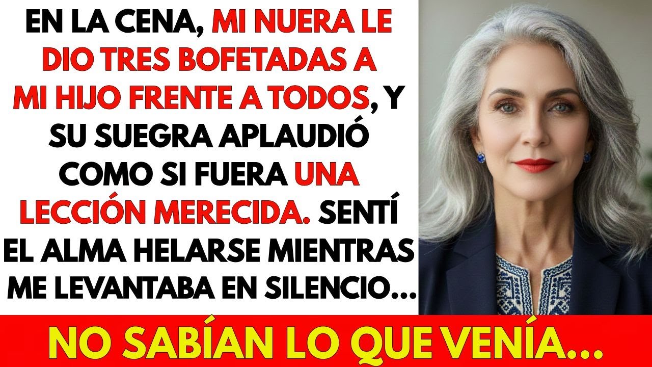 Mi Nuera Le Dio Tres Bofetadas En La Cara A Mi Hijo, Su Suegra Aplaudió… Entonces Hice Una Llamada…