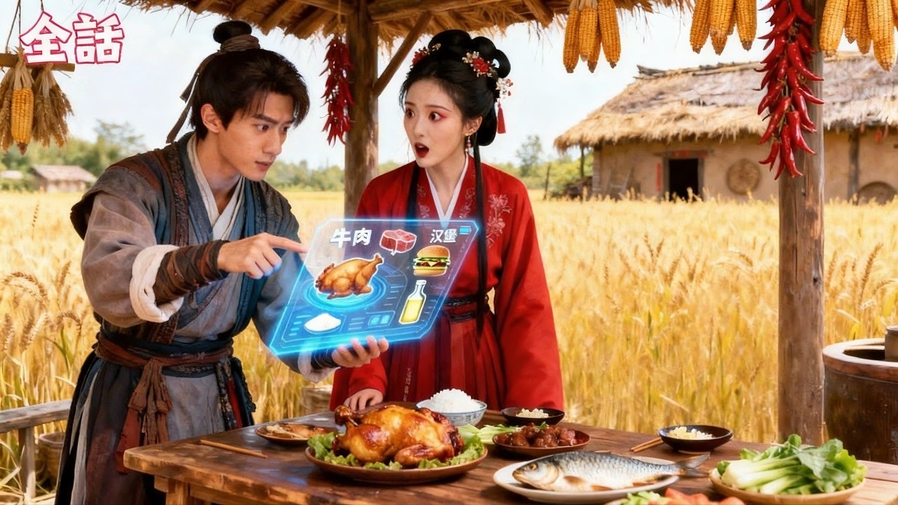【日本語吹き替え】古代の飢饉の年に旅した彼は、偶然にも食糧交換システムを目覚めさせ、運命を変え、家族全員を貧困から富へと導く！