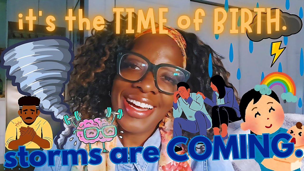 IT'S THE TIME OF BIRTH, you WON'T DIE HERE.🌈|🌀⚡️🌪STORMS are COMING, NO SURVIVAL w/out SURRENDER.📣⚠️