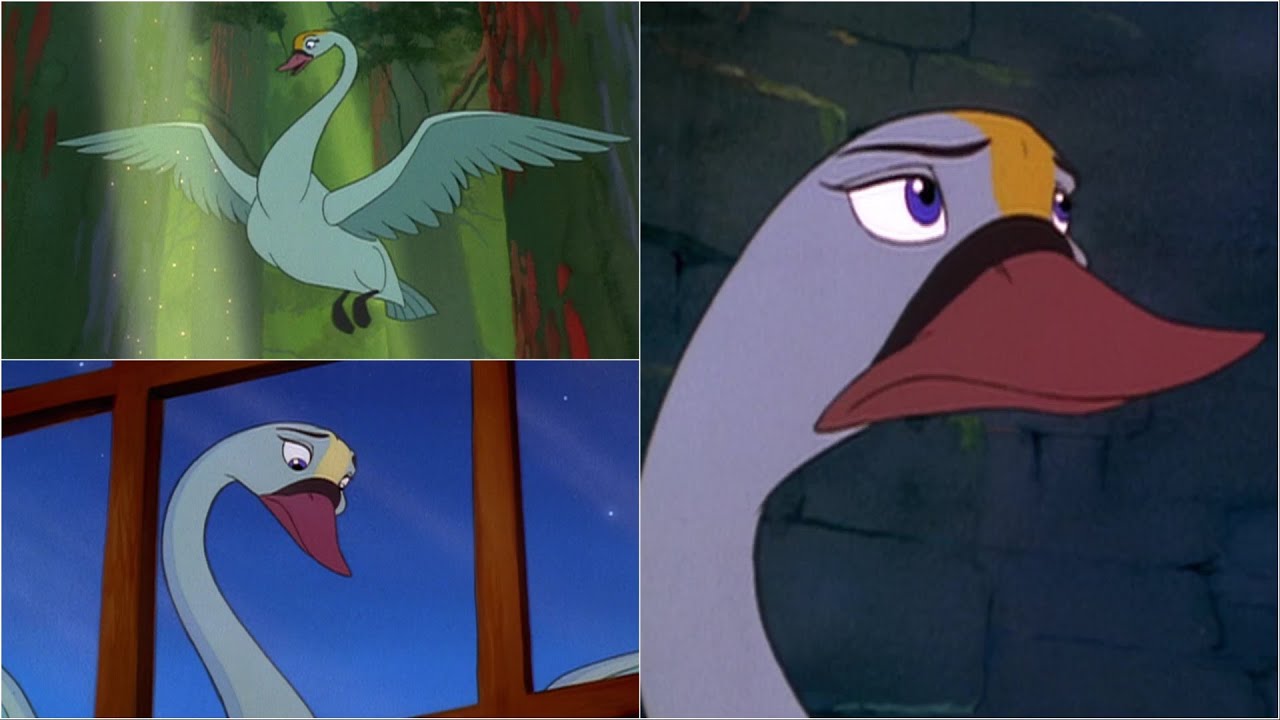 [The Swan Princess] The Complete Animation of Odette's Swan Form