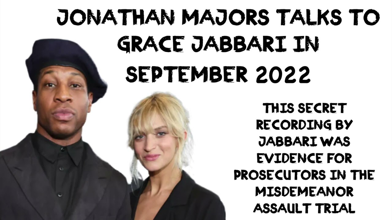Jonathan Majors Lectures Grace Jabbari in Secret Recording