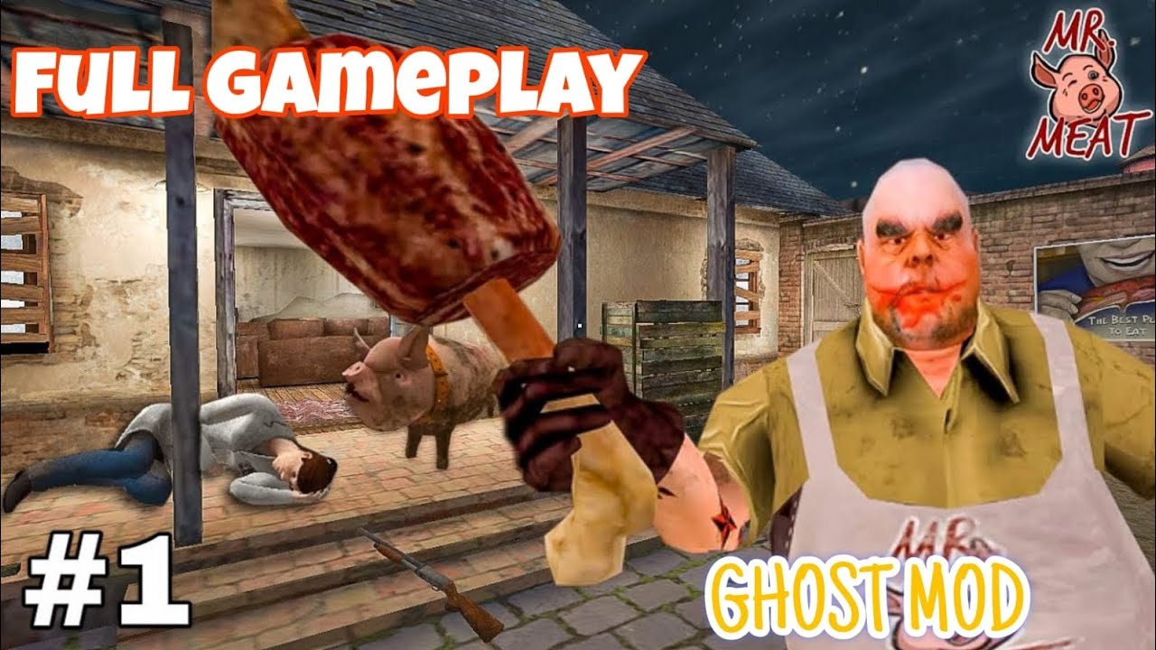 Mr. Meat Ghost Mod Full Gameplay – Ultimate Stealth Escape!@CuteFoxOG