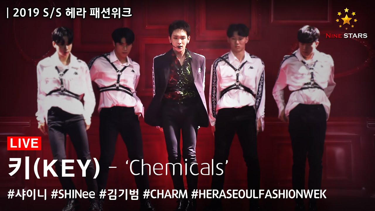 SHINee Key (샤이니 키 | 김기범) Chemicals @ 2019 S/S HERA SEOUL FASHION WEEK 'CHARM’S' SPECIAL STAGE