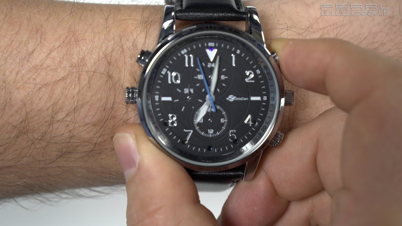 Comment utiliser la caméra intégrée à la montre aviateur Octacam ? [PEARLTV.FR]